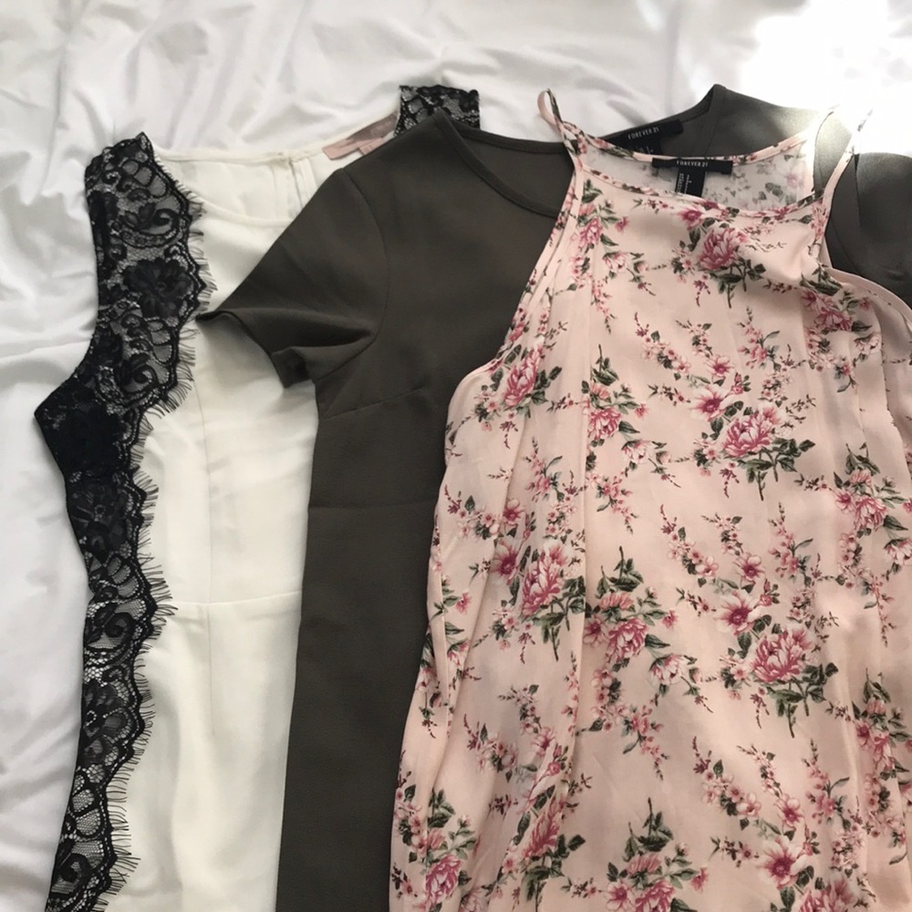 Forever 21 Dress Bundle!! 3 dresses for $5